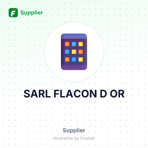 SARL FLACON D OR – summary card, no photo uploaded yet