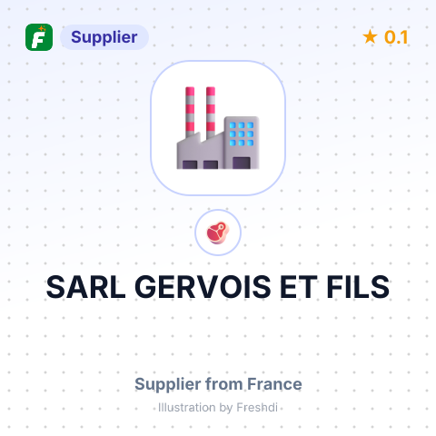 SARL GERVOIS ET FILS – summary card, no photo uploaded yet