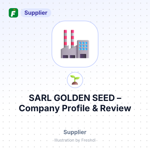 SARL GOLDEN SEED – summary card, no photo uploaded yet