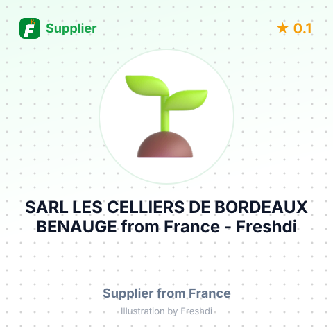 SARL LES CELLIERS DE BORDEAUX BENAUGE – summary card, no photo uploaded yet