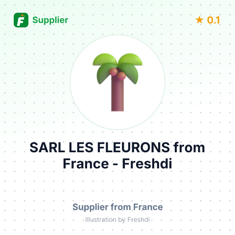 SARL LES FLEURONS – summary card, no photo uploaded yet