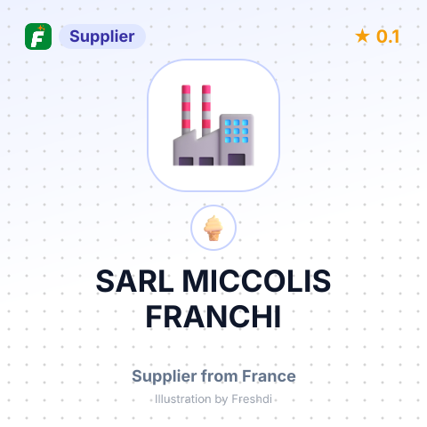 SARL MICCOLIS FRANCHI – summary card, no photo uploaded yet