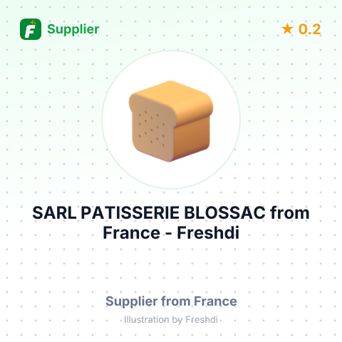 SARL PATISSERIE BLOSSAC – summary card, no photo uploaded yet