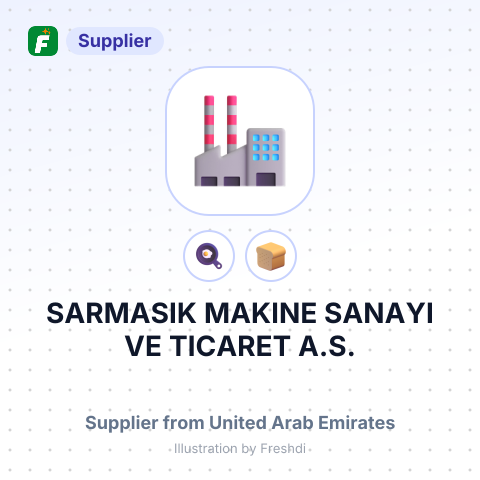 SARMASIK MAKINE SANAYI VE TICARET A.S. – summary card, no photo uploaded yet