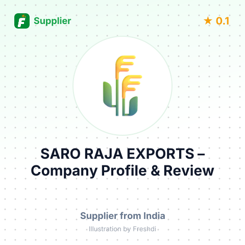 SARO RAJA EXPORTS – summary card, no photo uploaded yet