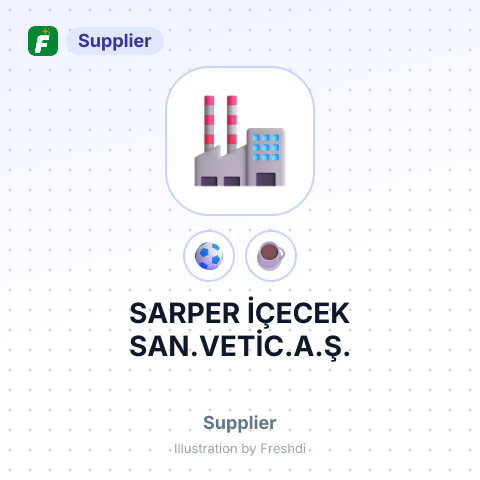 SARPER İÇECEK SAN.VETİC.A.Ş. – summary card, no photo uploaded yet