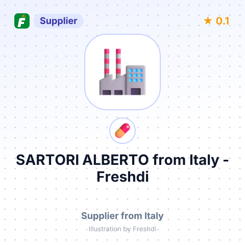 SARTORI ALBERTO – summary card, no photo uploaded yet