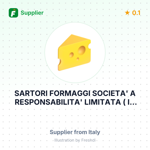 SARTORI FORMAGGI SOCIETA' A RESPONSABILITA' LIMITATA ( IN FORMA AB BREVIATA SARTORI FORMAGGI S.R.L. ) – summary card, no photo uploaded yet