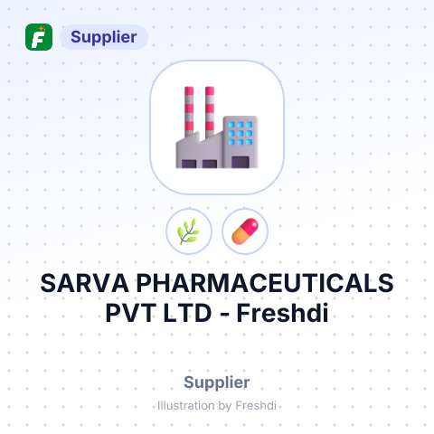 SARVA PHARMACEUTICALS PVT LTD – summary card, no photo uploaded yet