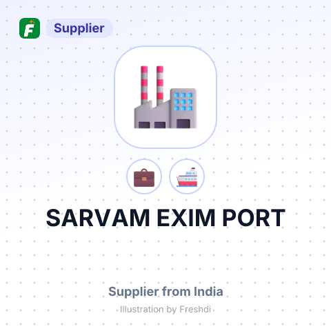 SARVAM EXIM PORT – summary card, no photo uploaded yet