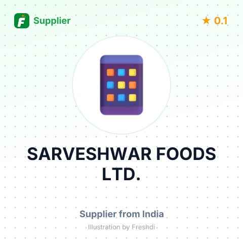 SARVESHWAR FOODS LTD. – summary card, no photo uploaded yet