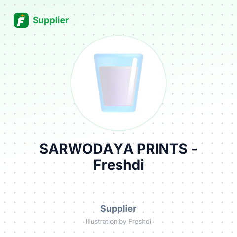 SARWODAYA PRINTS – summary card, no photo uploaded yet