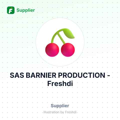 SAS BARNIER PRODUCTION – summary card, no photo uploaded yet