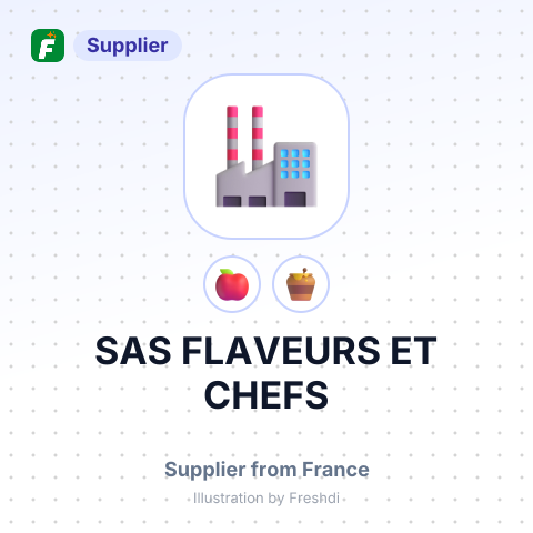 SAS FLAVEURS ET CHEFS – summary card, no photo uploaded yet