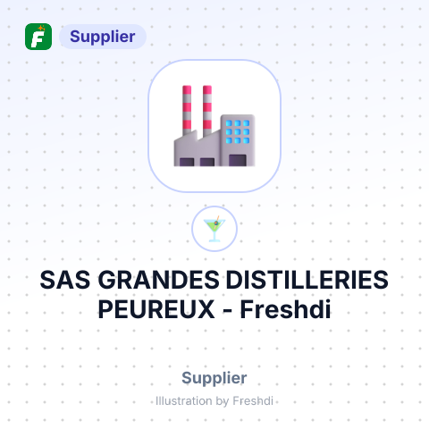 SAS GRANDES DISTILLERIES PEUREUX – summary card, no photo uploaded yet