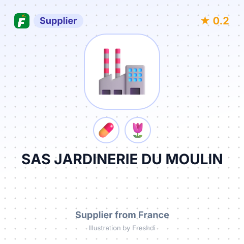 SAS JARDINERIE DU MOULIN – summary card, no photo uploaded yet