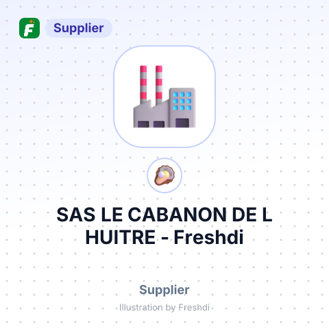 SAS LE CABANON DE L HUITRE – summary card, no photo uploaded yet