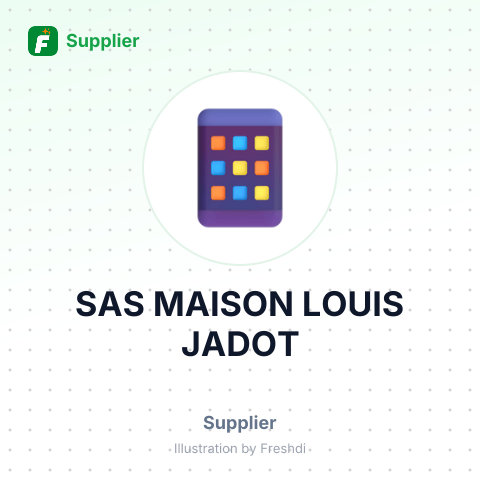 SAS MAISON LOUIS JADOT – summary card, no photo uploaded yet