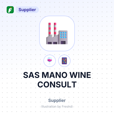SAS MANO WINE CONSULT – summary card, no photo uploaded yet