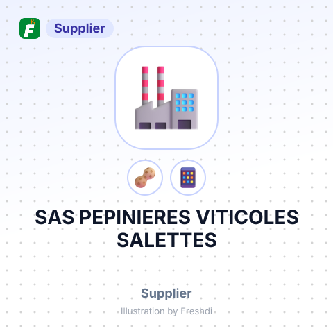 SAS PEPINIERES VITICOLES SALETTES – summary card, no photo uploaded yet
