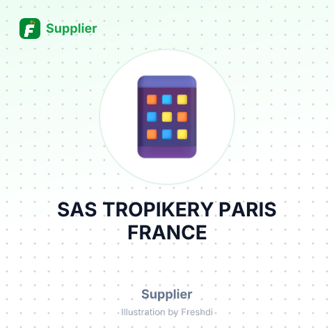 SAS TROPIKERY PARIS FRANCE – summary card, no photo uploaded yet