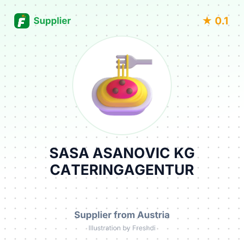 SASA ASANOVIC KG CATERINGAGENTUR – summary card, no photo uploaded yet