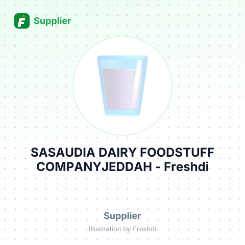 SASAUDIA DAIRY FOODSTUFF COMPANYJEDDAH – summary card, no photo uploaded yet