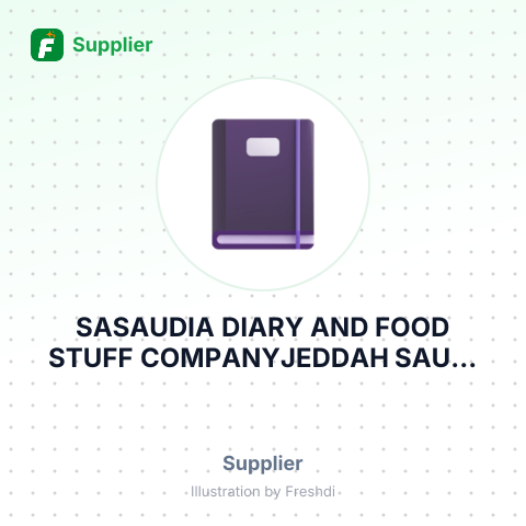 SASAUDIA DIARY AND FOOD STUFF COMPANYJEDDAH SAUDI ARABIA – summary card, no photo uploaded yet