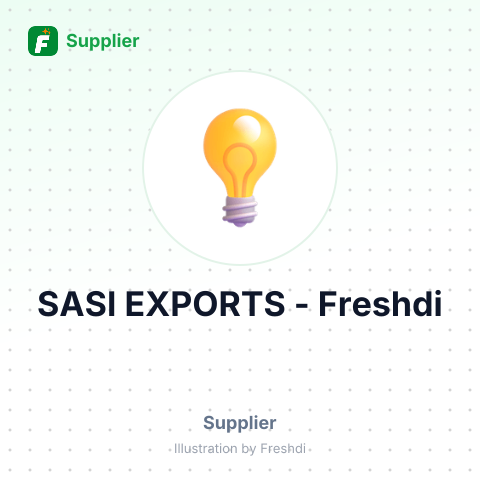 SASI EXPORTS – summary card, no photo uploaded yet