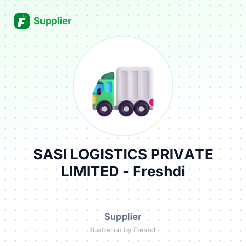 SASI LOGISTICS PRIVATE LIMITED – summary card, no photo uploaded yet
