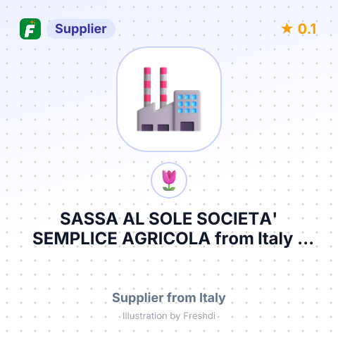 SASSA AL SOLE SOCIETA' SEMPLICE AGRICOLA – summary card, no photo uploaded yet