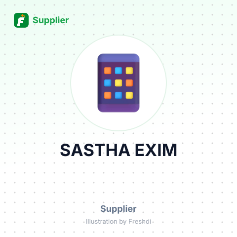 SASTHA EXIM – summary card, no photo uploaded yet