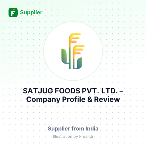 SATJUG FOODS PVT. LTD. – summary card, no photo uploaded yet
