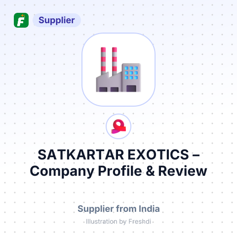SATKARTAR EXOTICS – summary card, no photo uploaded yet
