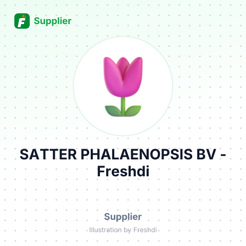 SATTER PHALAENOPSIS BV – summary card, no photo uploaded yet