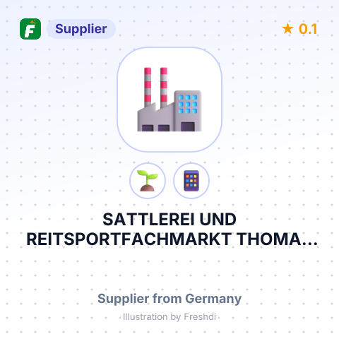 SATTLEREI UND REITSPORTFACHMARKT THOMAS BÜTTNER – summary card, no photo uploaded yet