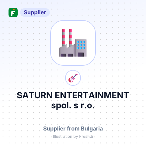 SATURN ENTERTAINMENT, spol. s r.o. – summary card, no photo uploaded yet