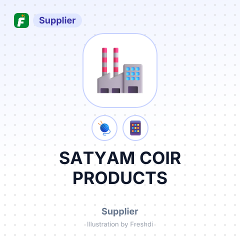 SATYAM COIR PRODUCTS – summary card, no photo uploaded yet