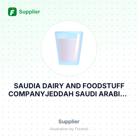 SAUDIA DAIRY AND FOODSTUFF COMPANYJEDDAH SAUDI ARABIA – summary card, no photo uploaded yet