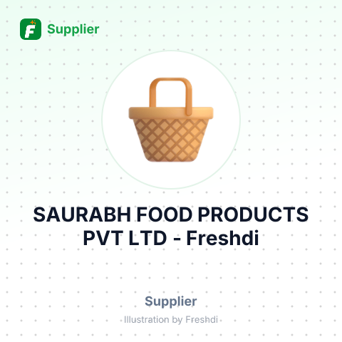 SAURABH FOOD PRODUCTS PVT LTD – summary card, no photo uploaded yet
