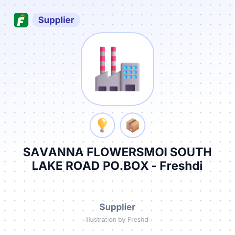SAVANNA FLOWERSMOI SOUTH LAKE ROAD PO.BOX – summary card, no photo uploaded yet