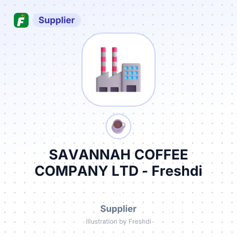 SAVANNAH COFFEE COMPANY LTD – summary card, no photo uploaded yet