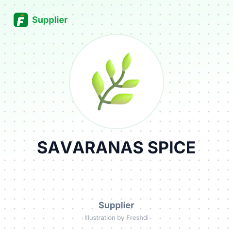 SAVARANAS SPICE – summary card, no photo uploaded yet