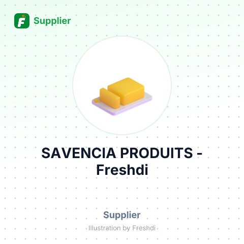 SAVENCIA PRODUITS – summary card, no photo uploaded yet