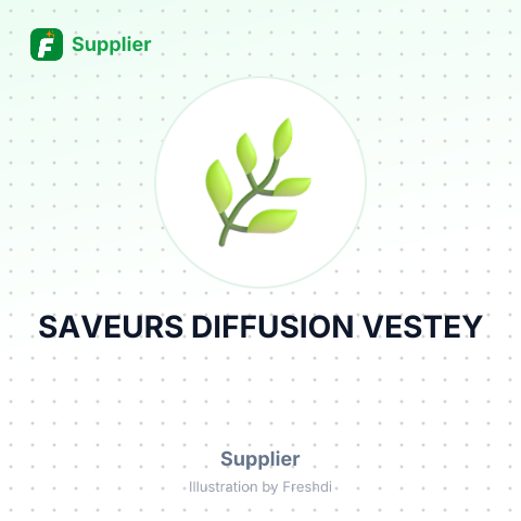 SAVEURS DIFFUSION VESTEY – summary card, no photo uploaded yet