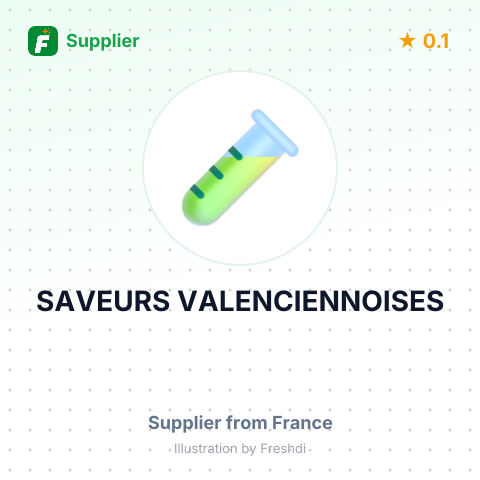 SAVEURS VALENCIENNOISES – summary card, no photo uploaded yet