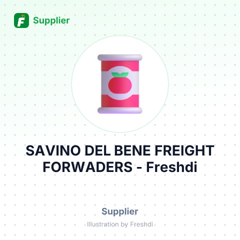 SAVINO DEL BENE FREIGHT FORWADERS – summary card, no photo uploaded yet