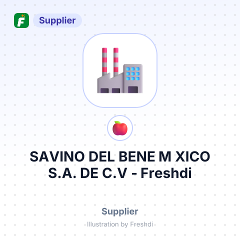 SAVINO DEL BENE M XICO S.A. DE C.V – summary card, no photo uploaded yet