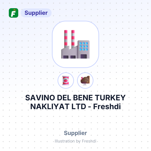 SAVINO DEL BENE TURKEY NAKLIYAT LTD – summary card, no photo uploaded yet