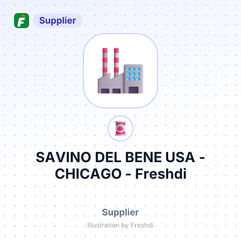 SAVINO DEL BENE USA - CHICAGO – summary card, no photo uploaded yet